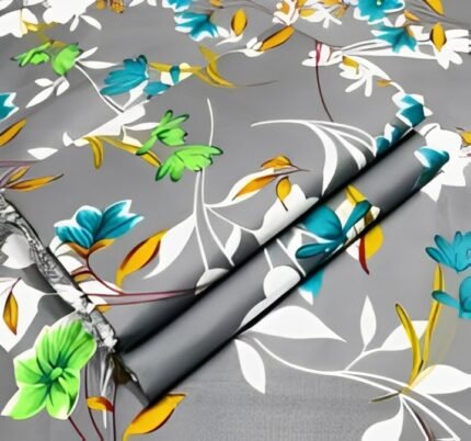 2 Pieces Unstitched Digital Print Suit LD 1001