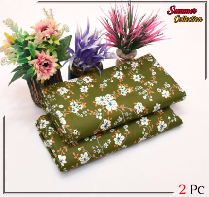 2 Pieces Unstitched  Digital Print Suit LD 820