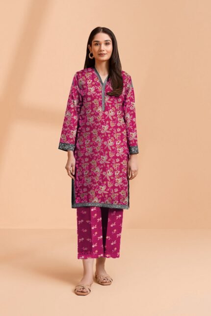 2 Pieces Unstitched  Digital Print Suit LD 809